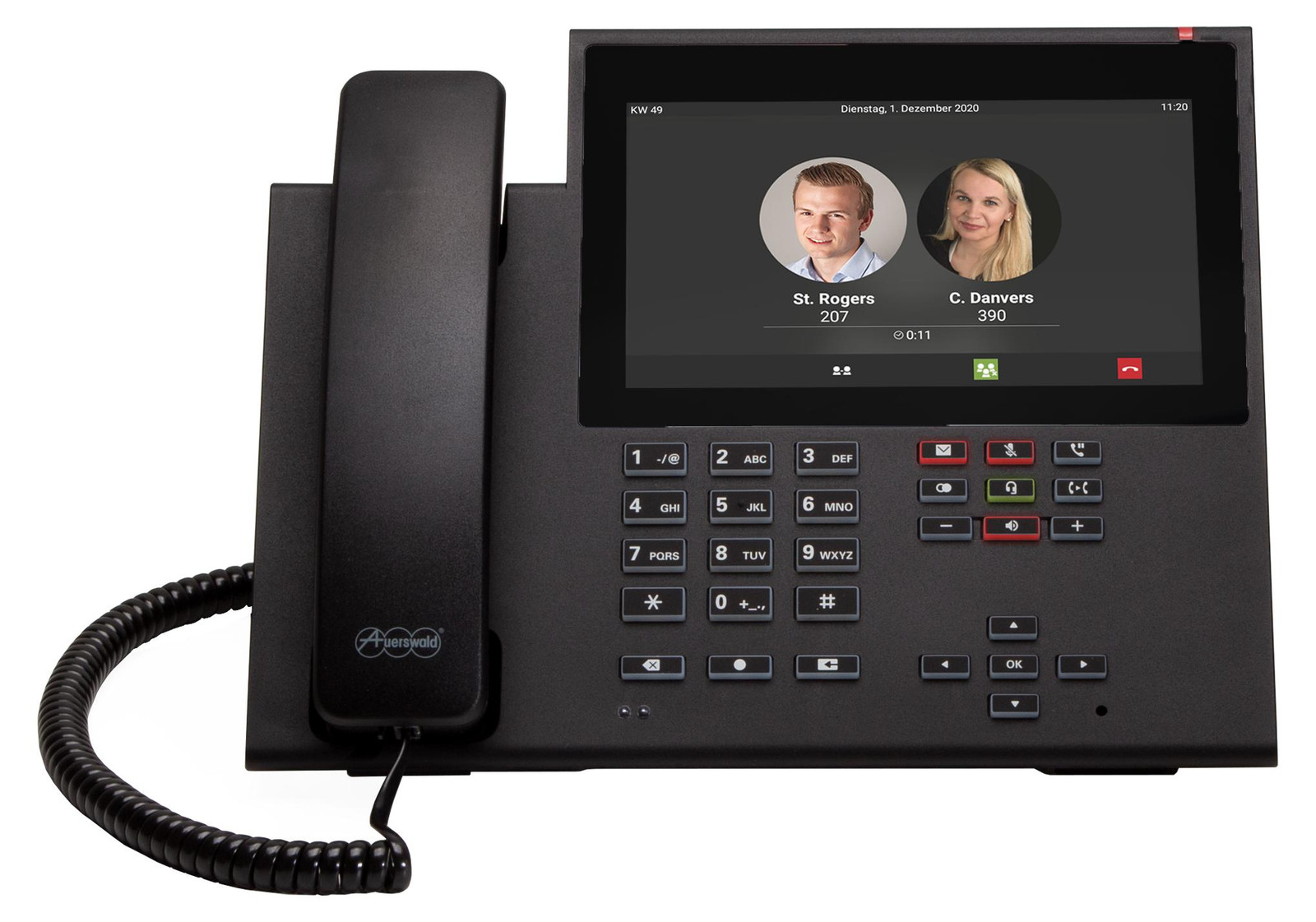 Auerswald COMfortel D-600 Telefoon - Zwart