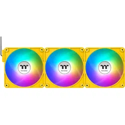 Thermaltake CT120 EX Reverse ARGB Sync Bumblebee 3er-Pack | Gehäuselüfter