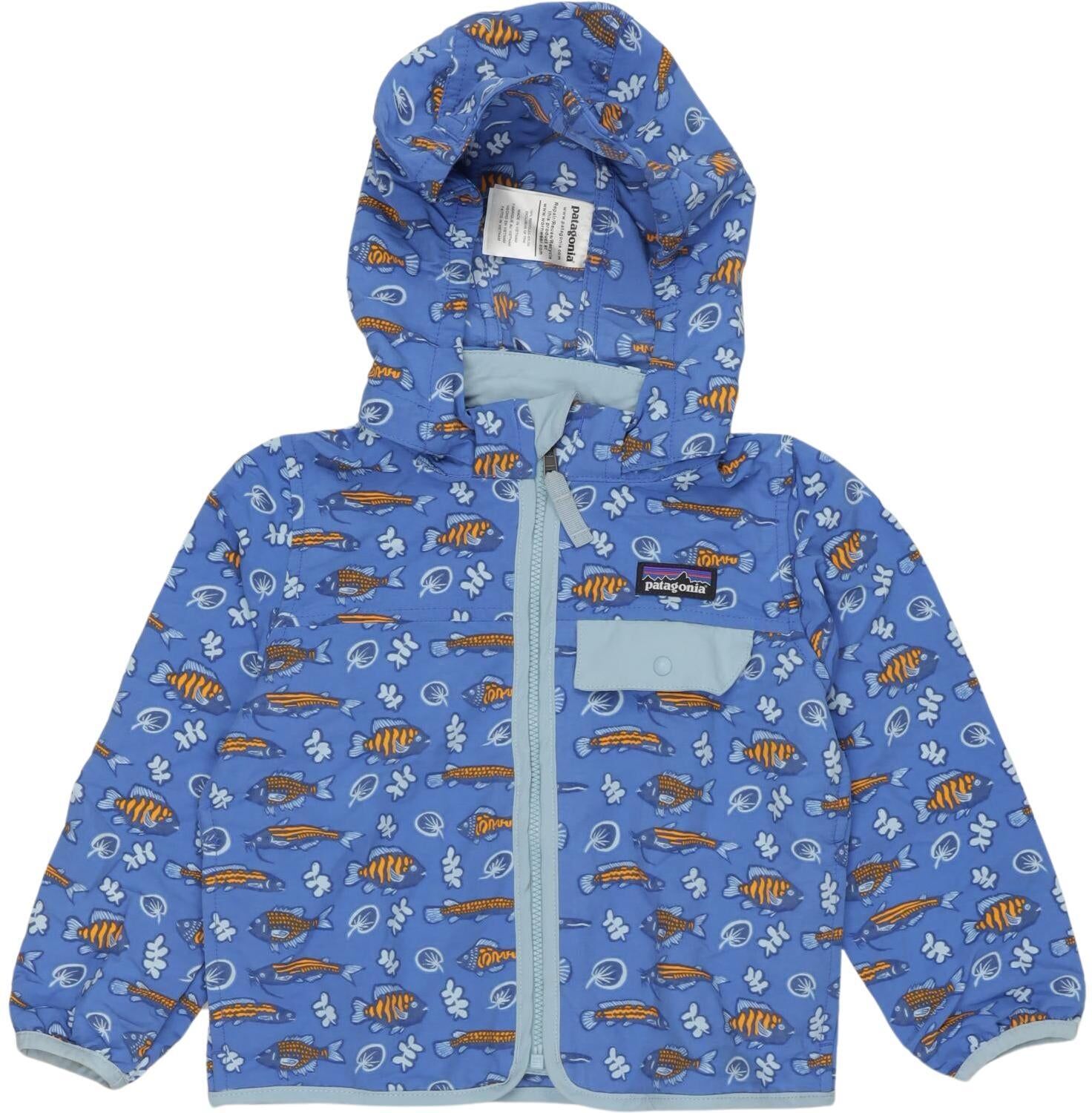 patagonia Jungen Jacke oder Mantel, Blau, Gr. EU 92, Synthetik - Second Hand
