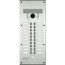 Legrand 308004 Video-Türstation LINEA300 mit 20 Ruftasten, Ausführung: Aluminium