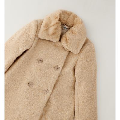 Trenchcoat IDO "BABY GIRL JACKET", Mädchen, Gr. 92, beige, 100% Polyester, Mäntel