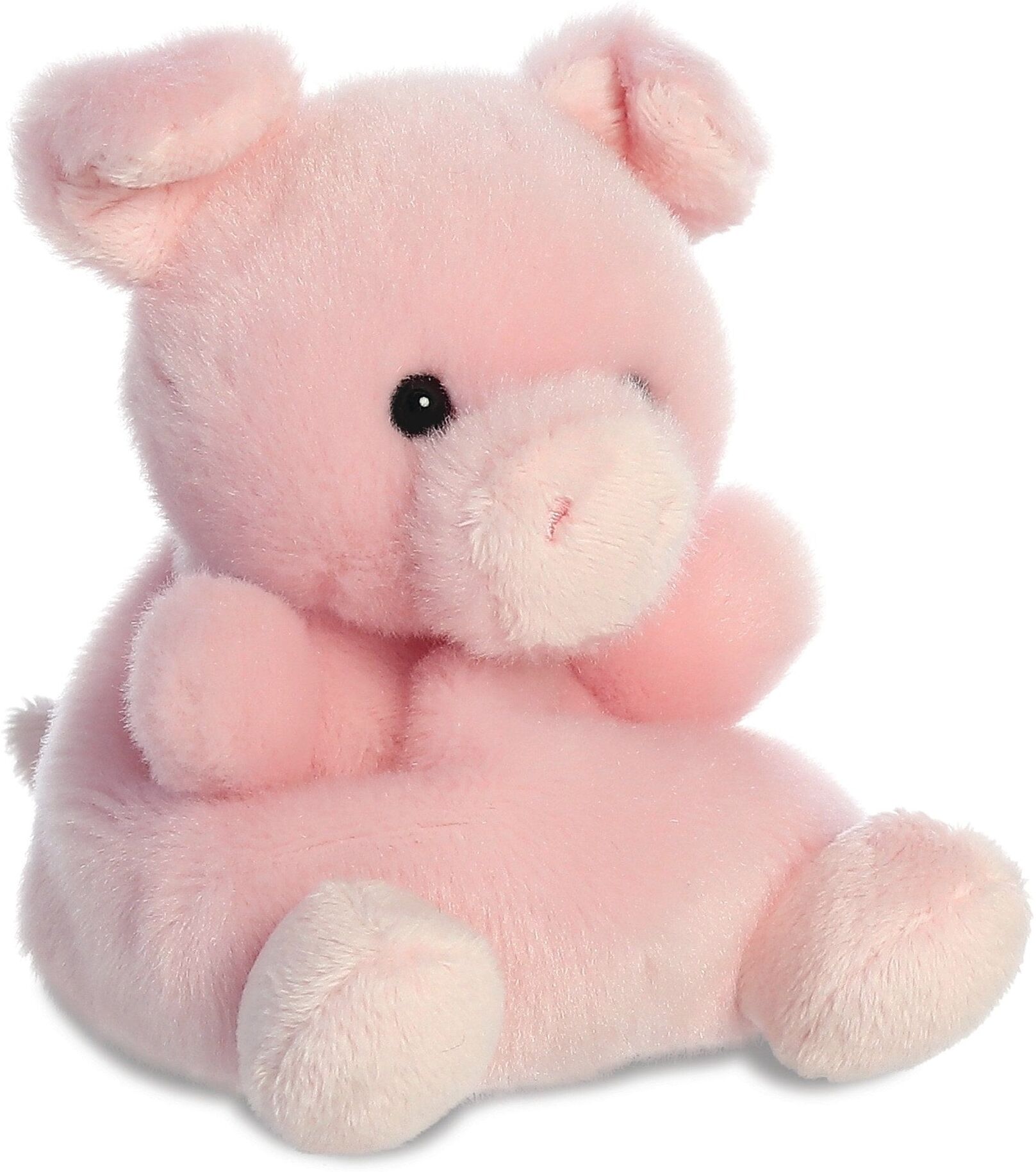 Aurora Palm Pals 5" Plush Wizard Pig - 13cm Soft Toy for All Ages - Eco-Friendly Pink Stuffed Animal