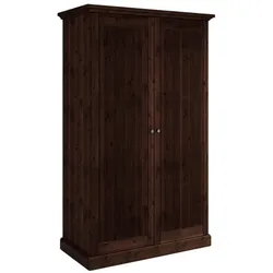 Kleiderschrank Massivholz Schlafzimmerschrank im Landhausstil mit Drehtüren