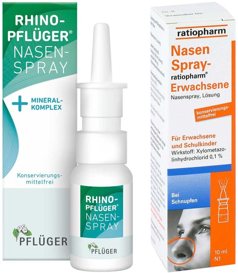 ratiopharm Nasenspray Set 1stk