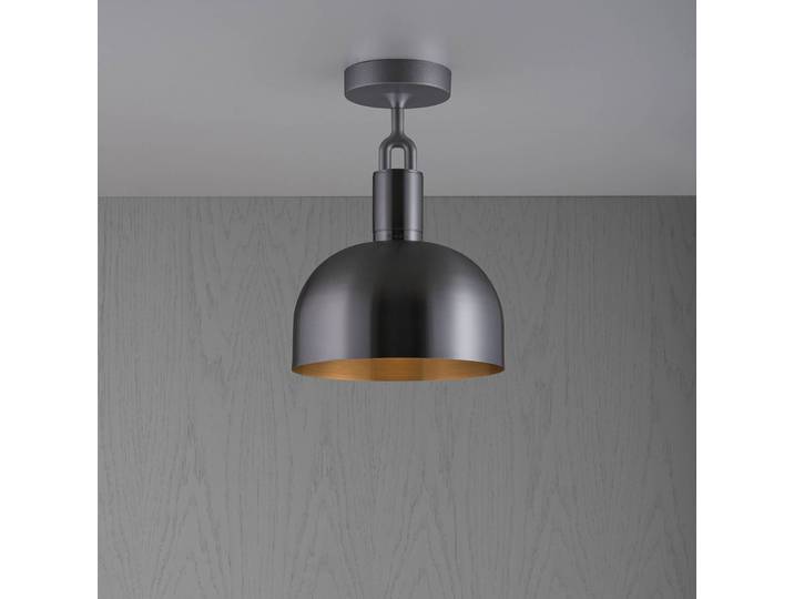 Buster + Punch LED Deckenlampe Forked, dimmbar, alu / grau / zink, für Wohn- / Esszimmer, Metall, LED Deckenleuchte