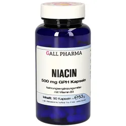 Niacin 500 mg Gph Kapseln