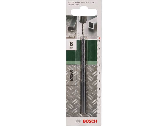 Bosch - Metaalboren HSS-R\, DIN 338 6\,0 x 57 x 93 mm