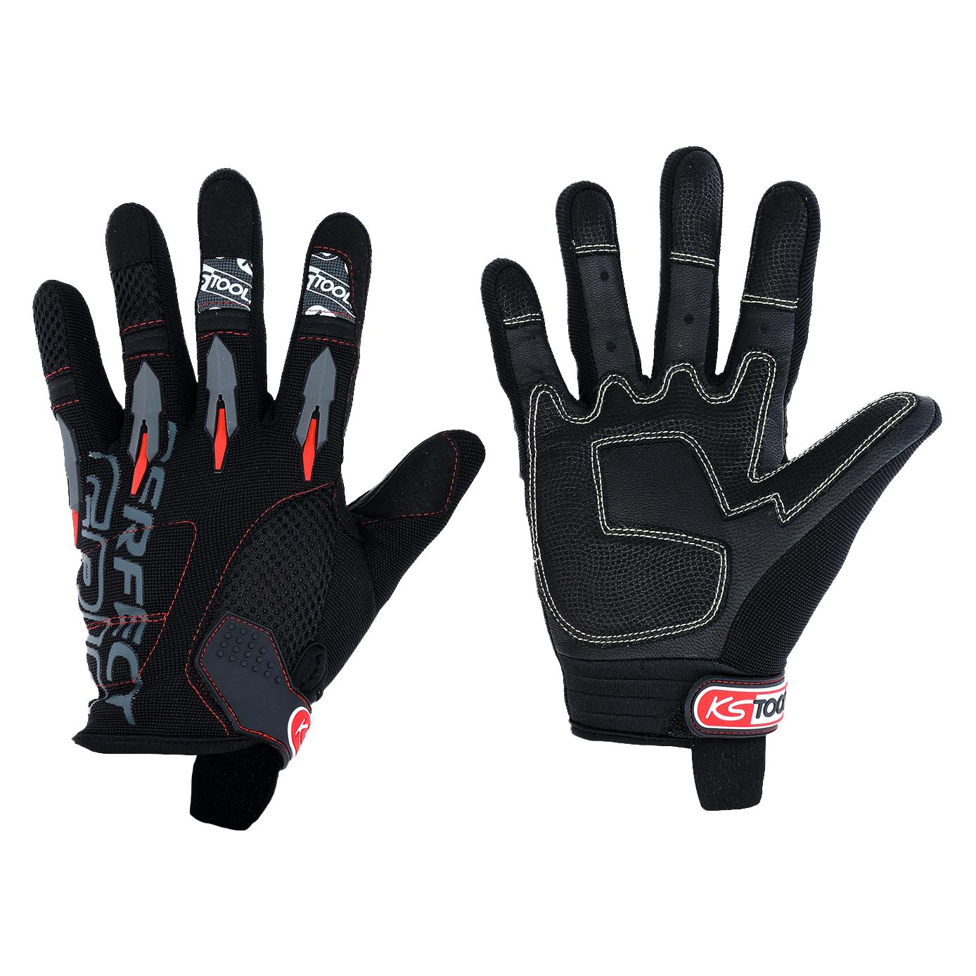 KS Tools Perfect Grip Mechaniker-Handschuhe S, verstärkt, Paar (S) (310.6011)