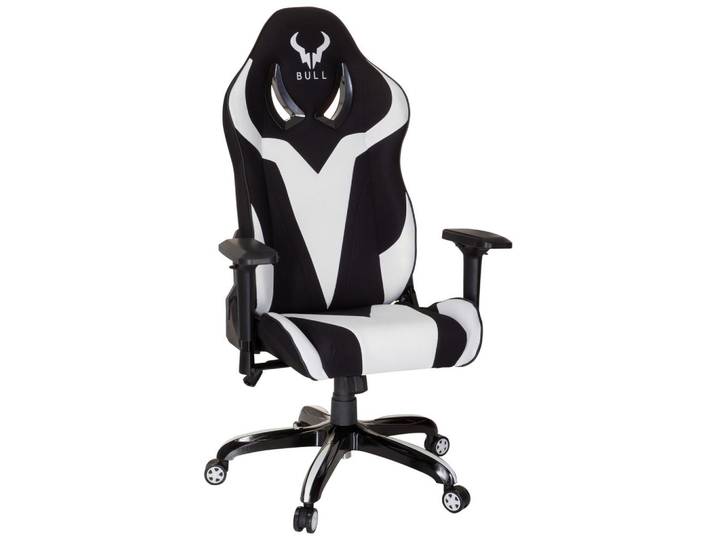Gaming Stuhl Promoter II m. Wippmechanik Schwarz/Weiß