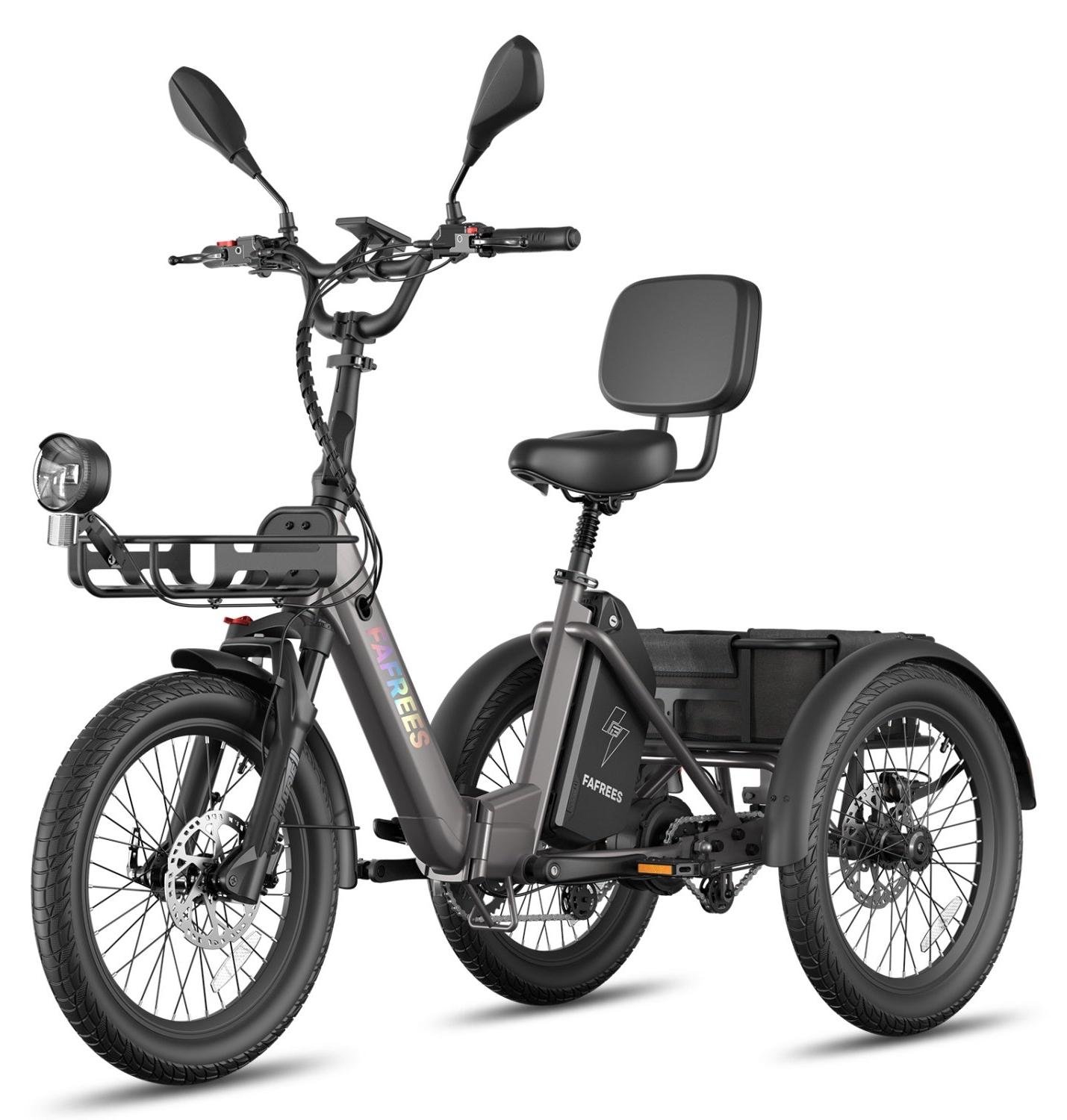 FAFREES F20 Mate II Elektrofahrrad - Motor 250W Akku 48V21AH 20" Reifen Hydraulische Scheibenbremse - Anthrazitschwarz