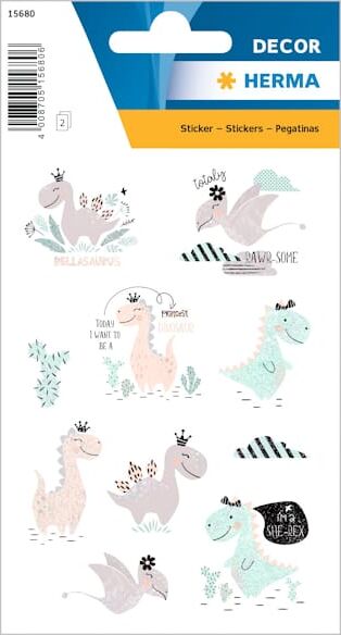 Herma stickers Decor Dinos (2) 10st