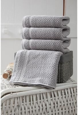 Ozan Premium Home 100% Turkish Cotton Maui Collection Luxury Hand Towels (Set of 4)