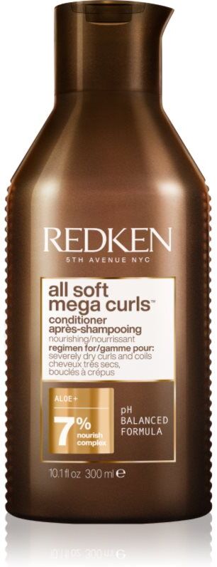 Redken All Soft Mega Curls Conditioner für welliges und lockiges Haar 300 ml