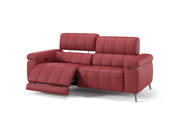 Ledersofa SOLETO 2-Sitzer Couchgarnitur Sofagarnitur