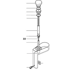 PROXXON 27050-33 Zylinderschraube für MICRO Profiliergerät MP400