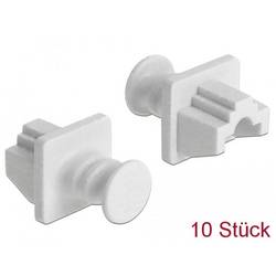 Delock 86507 Staubschutz für RJ45 Buchse 10 Stück weiß 86507 Weiß 1 St.