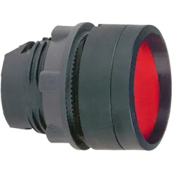 Schneider Electric ZB5AA46 Drucktaster, Frontelement, Harmony XB5, Kunststoff, 22mm, rot, zurückgesetzt, unbeschriftet, tastend