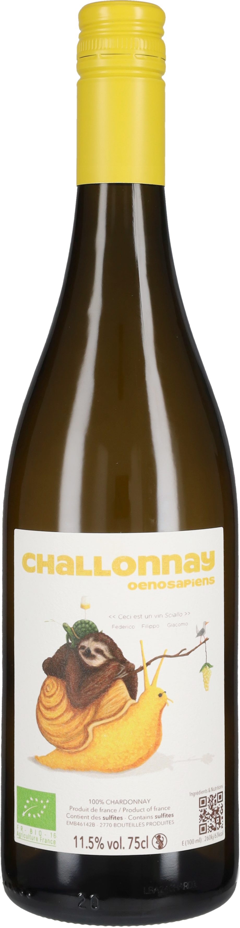 Chardonnay 'Challonay' Oenosapiens 2024