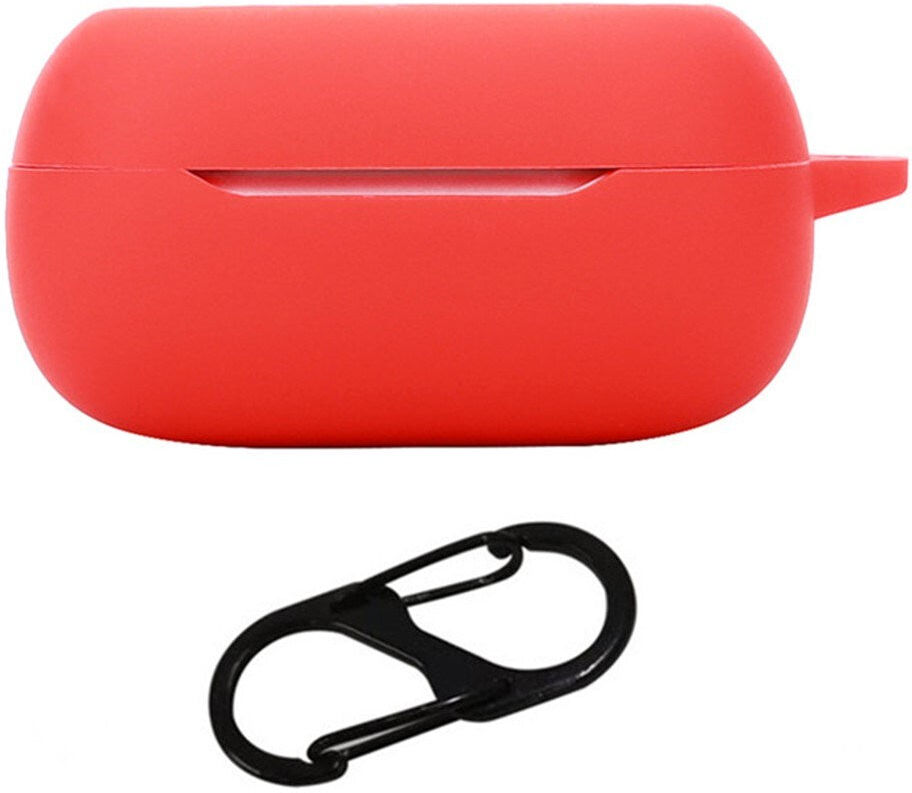 TABLETCOVERS.DK JBL Live Buds 3 Silikonecover m. Klip & Udskæring til Display - Rød