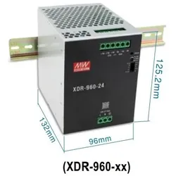 MeanWell, Beleuchtung Zubehör, Synergy 21 Netzteil - 48V 960W Mean Well Hutschiene / XDR-Serie