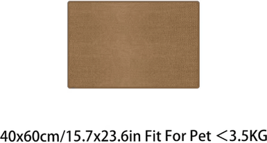 Inspire Picks Large Non Slip Cat Scratching Mat Furniture Protector & Cat Scratch Carpet brown s