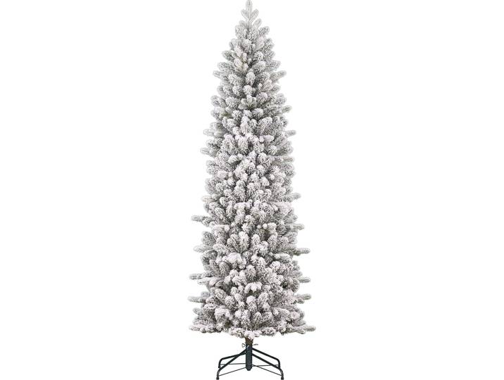 Black Box Trees Harma Sapin de Noël artificiel étroit - H230x Ø69 cm - Vert givré
