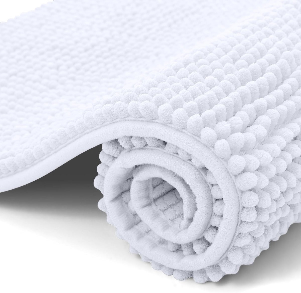 Zachte chenille badmat - Ultra absorberend en antislip