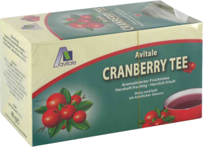 Avitale GmbH CRANBERRY TEE Filterbeutel 20 St 06055290