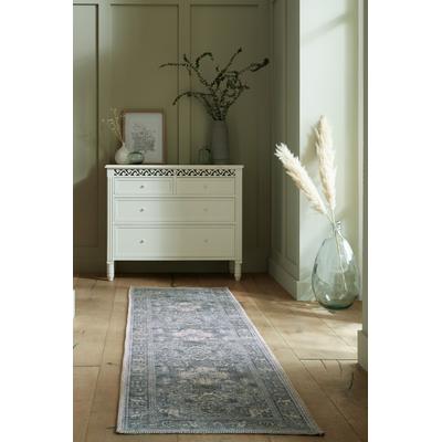 Teppich FLAIR RUGS "Windsor", grün, B:60cm H:4mm L:230cm, Kunstfaser, Teppiche, Teppich, Waschbarer Teppich