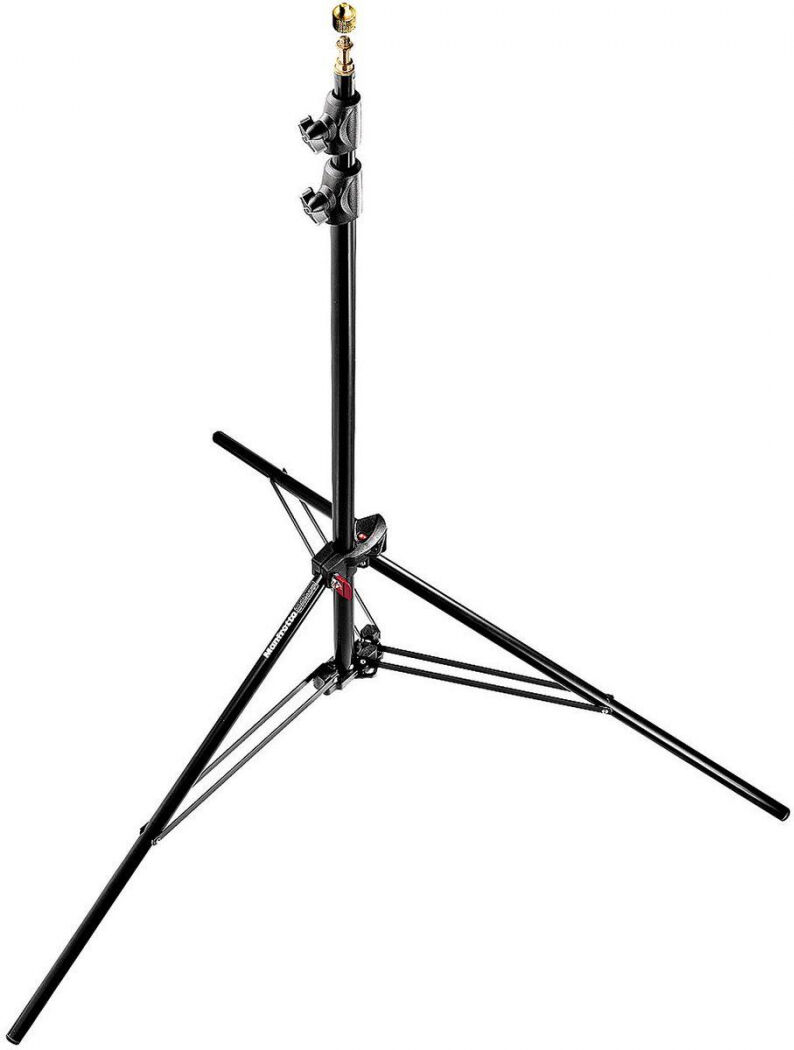 Manfrotto 1052BAC Compact Alu Lampenstativ mit Luftfederung