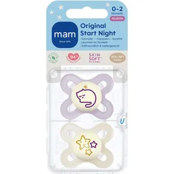 6x MAM, Nuggi, Original Start (1x, 0 - 2 Monate)