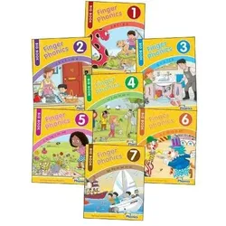 Finger Phonics Big Books 1-7, Schulbücher von Sara Wernham, Sue Lloyd