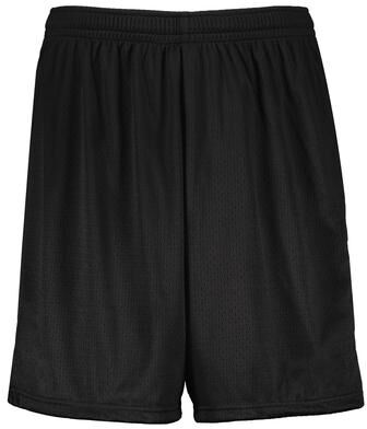 Augusta Sportswear 1850 7-Inch Modified Mesh Shorts in Black size 4XL   Polyester