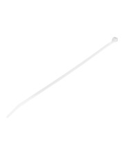 StarTech.com 25cm10" Cable Ties 68mm2-5/8" Dia 22kg50lb Tensile Strength Nylon Self Locking UL Listed 100 Pack White Kabelbinder 25,4 cm weiß Packung mit (CBMZT10N)