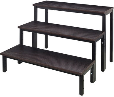 Stageworx Stairs 20 40 60cm Bk Dunkelbraun