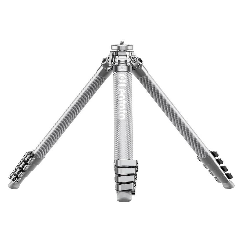 Leofoto Azure Series Ultra-Compact Tripod (Carbon, Metall) (AZ-204C+MBH-30 (Full silver))