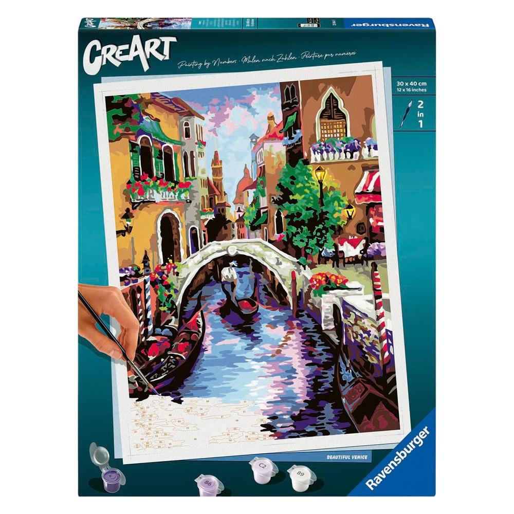 Ravensburger CreArt - Malen nach Zahlen - Beautiful Venice (25964)