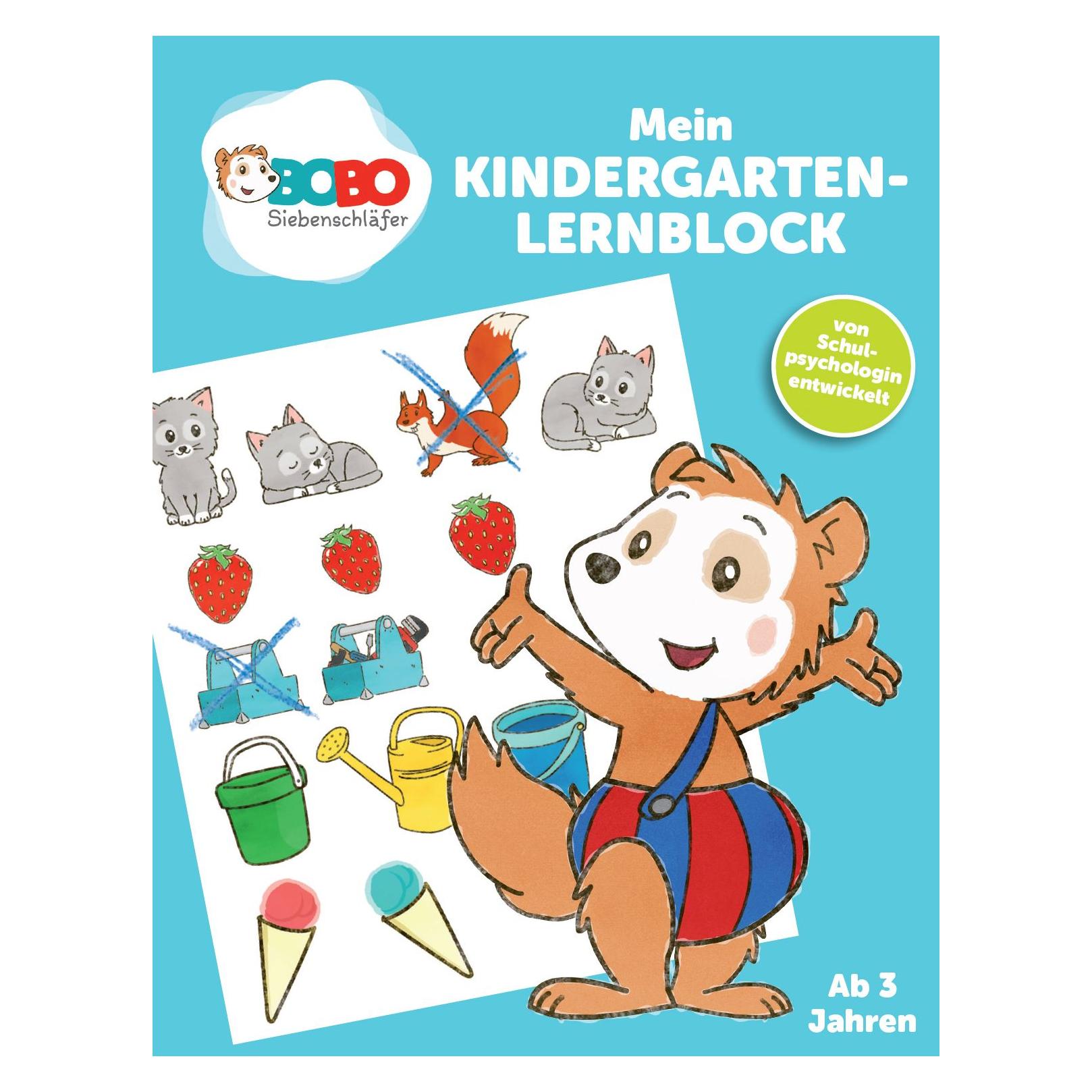 Adrian Bobo Siebenschläfer - Mein Kindergarten Lernblock (Deutsch, 3 - 6 Jahre) (37096824)
