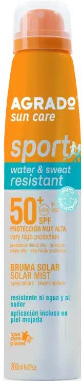 Agrado Sun Care Sport Spf50+ Bruma Solar 200 ml