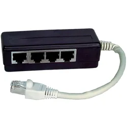 EFB K5269.015 ISDN 8-fach Adapter, RJ45 Stecker / 8 x RJ45 Buchse, terminiert K5269015