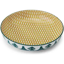4x Mikasa MK Coupe Bowl, Zubehör Küchengeräte, Gelb, Grün