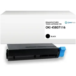 CoreParts, Toner, Toner Black for OKI, Pages: