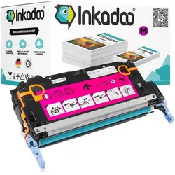 Inkadoo, Toner, Toner kompatibel zu HP Q6463A / 644A Toner, magenta Magenta (M)