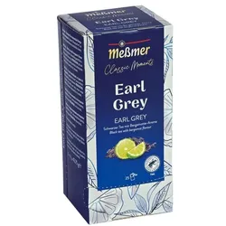 Meßmer Schwarzer Tee »Classic Moments Earl Grey« Tassenportion, 25 Stück grau