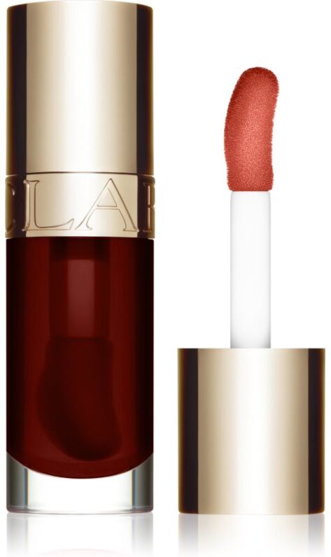 Clarins Lip Comfort Oil Læbeolie med fugtgivende virkning Skygge 09 chocolate 7 ml