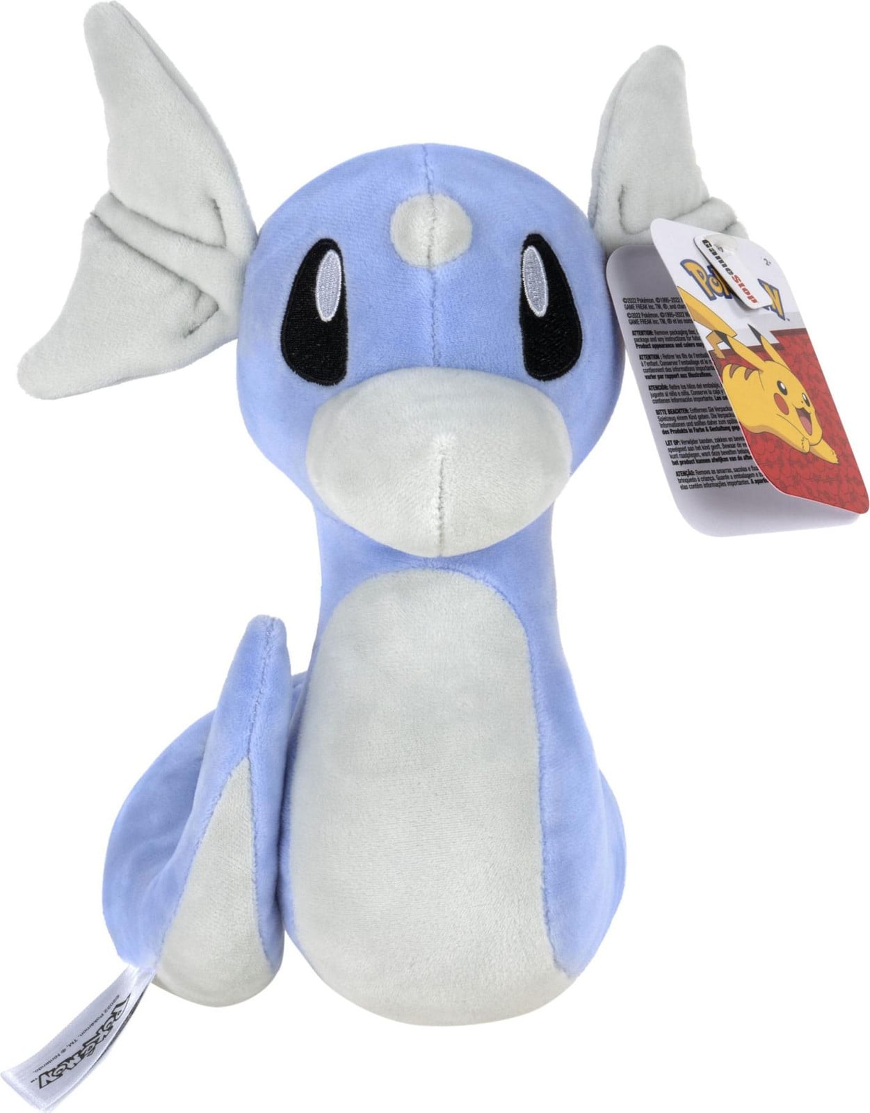 Jazwares Pokémon pluche figuur Dratini, 20 cm