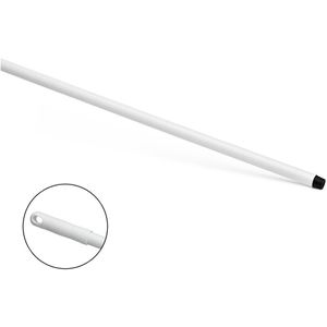 Nölle Stiel HACCP Glasfaser-Stiel weiß, 150 cm, mit Gewinde, aus Kunststoff
