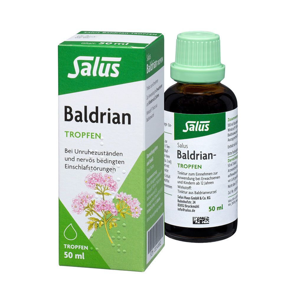 Baldrian Tropfen Baldriantinktur Bio Salus 50 ml Tinktur