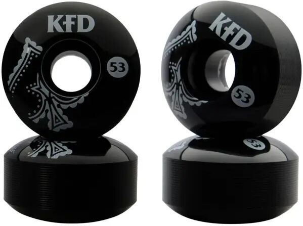 Skateboard Rollen KFD Team 100A 4 Stk. (53mm - Bandana)