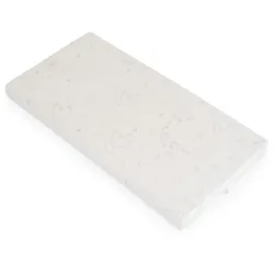 Moni Babybett-Martratze Snooze 140 x 70 x 10cm Reißverschluss waschbar ab Geburt weiß